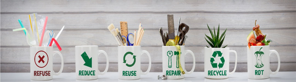Refuse Reduce Reuse Repair Recycle Rot